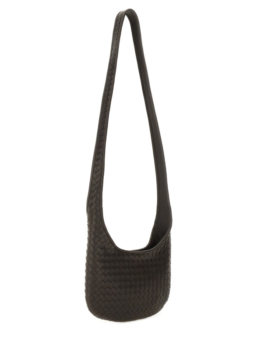 Bottega Veneta Woven Leather Small Shoulder Bag Veneto
