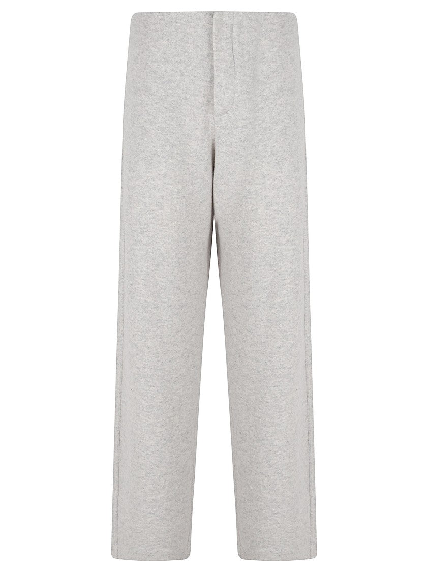 Max Mara Straight-Leg Trousers In Soft Wool-Cashmere Blend