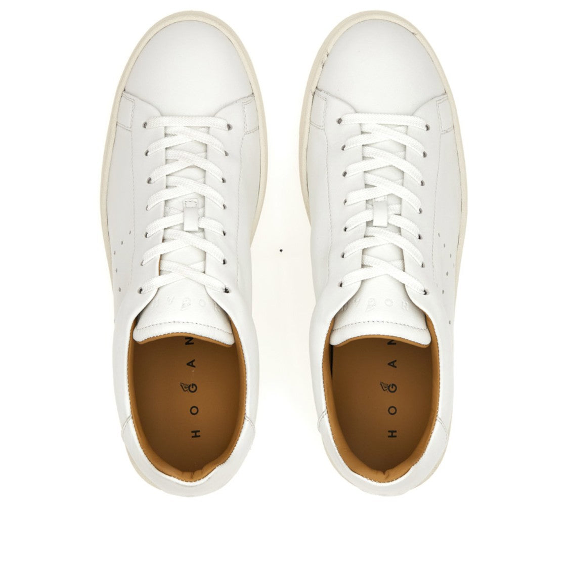 Hogan Minimalist Low-Top Sneakers With Platform Sole