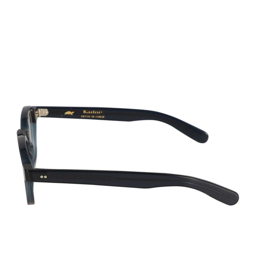Kador Duka Bold Square-Frame Eyeglasses With Glossy Finish
