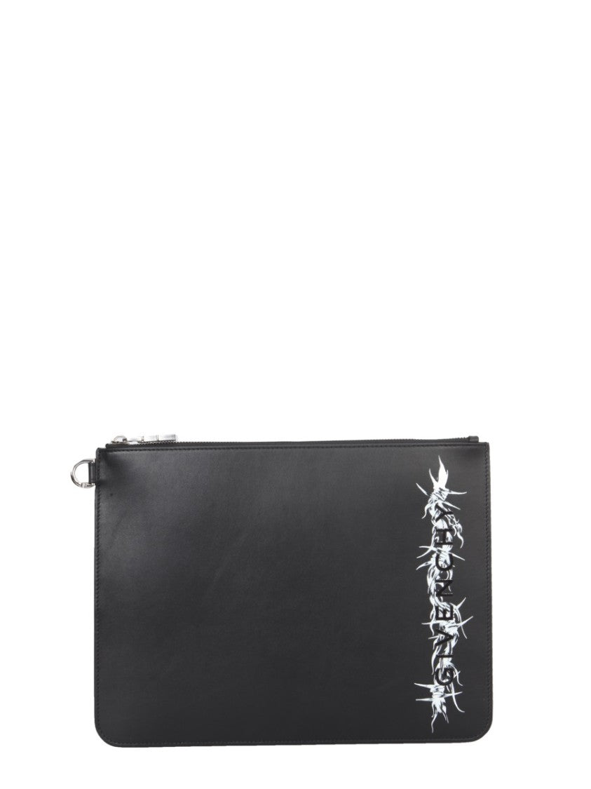 Givenchy Black Calf Leather Pouch