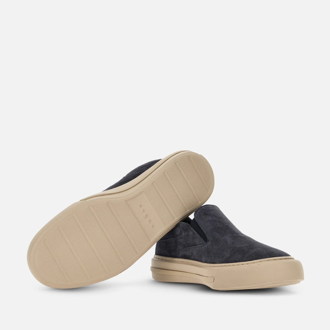 Hogan Sophisticated Blue H691 Slip-On Sneakers