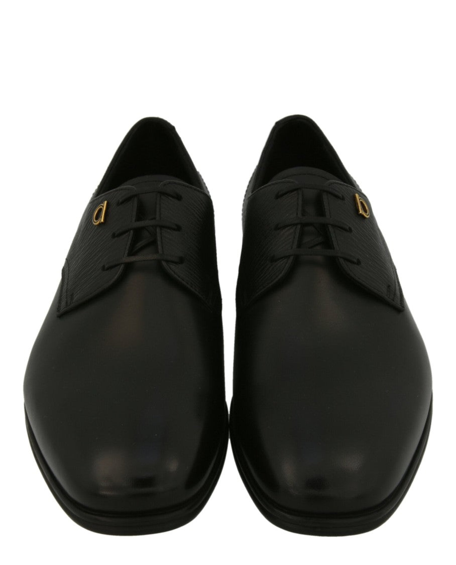 Ferragamo Spencer Leather Dress Shoes
