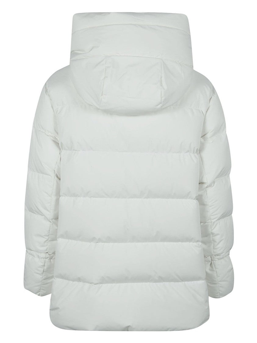 Moorer Padded Jacket With Structured Collar