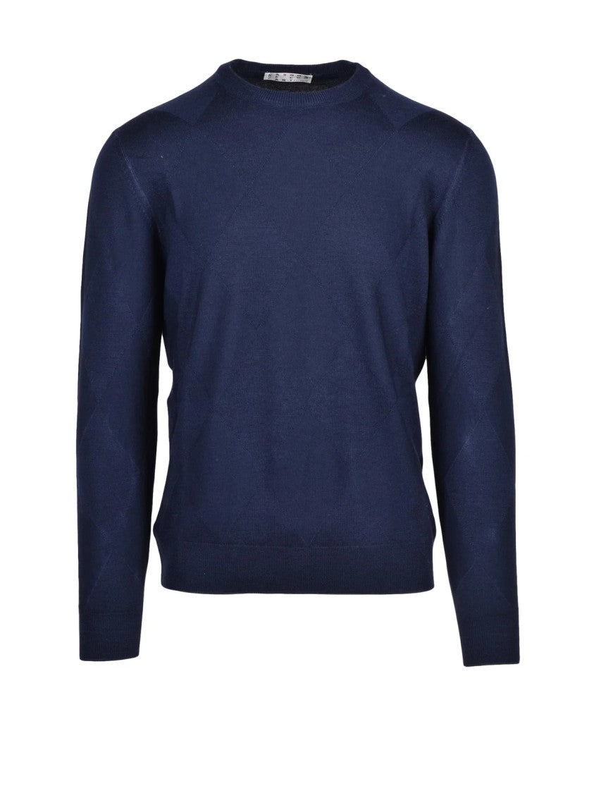Cashmere Company P. Crew Neck Sweater In Ultrawarm Merino Wool