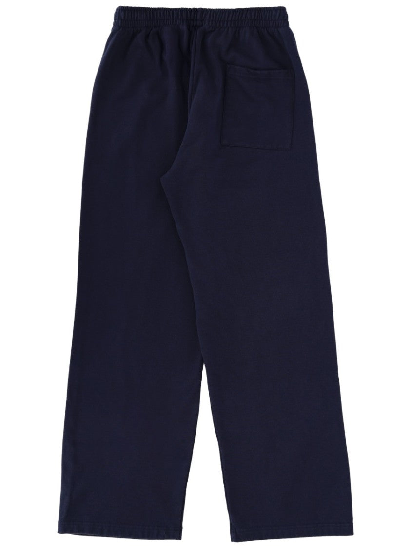 Sporty And Rich Syracuse Wide-Fit Cotton Pants