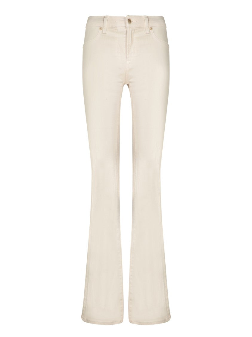 7 For All Mankind Flared Jeans With Comfort Fit And Design