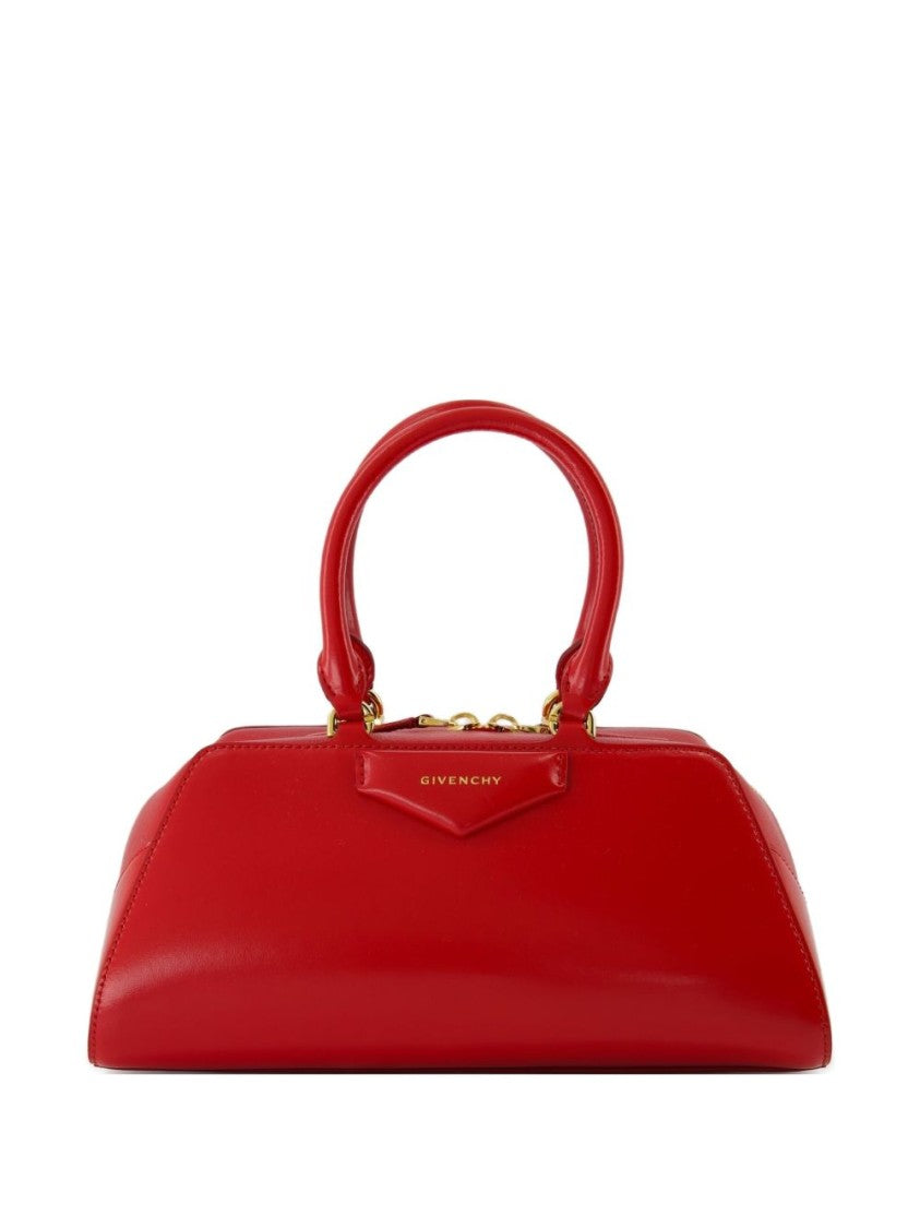 Givenchy Structured Handbag With Gold-Tone Hardware