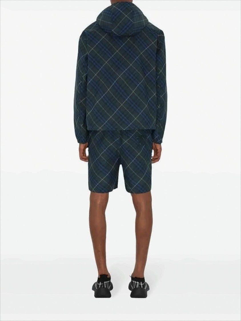 Burberry Classic Plaid Hooded Jacket