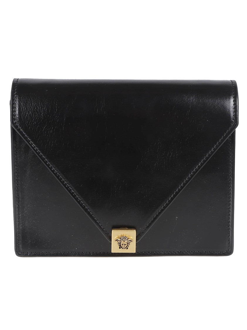 Versace Mini Calf Leather Bag With Medusa Emblem