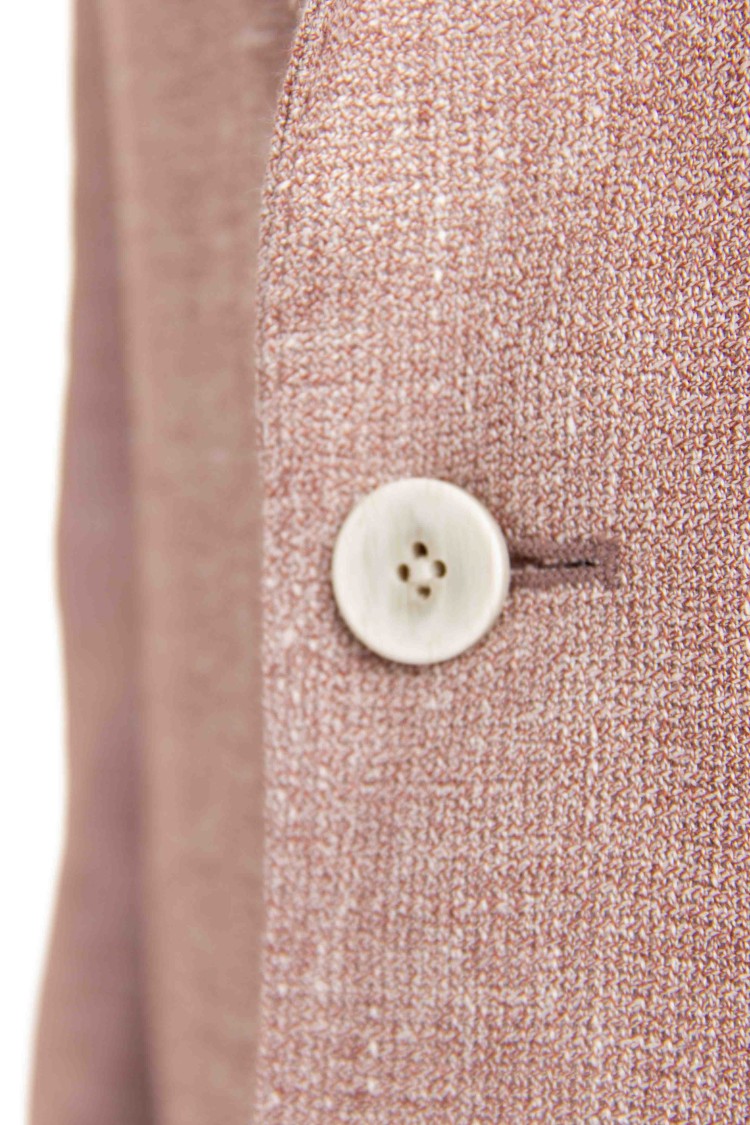 Lardini Textured Linen-Wool Jacket
