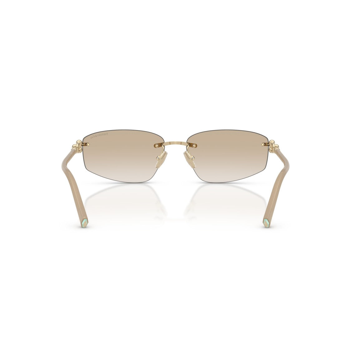 Tiffany & Co. 0Tf3114 Rimless Gradient Brown Sunglasses