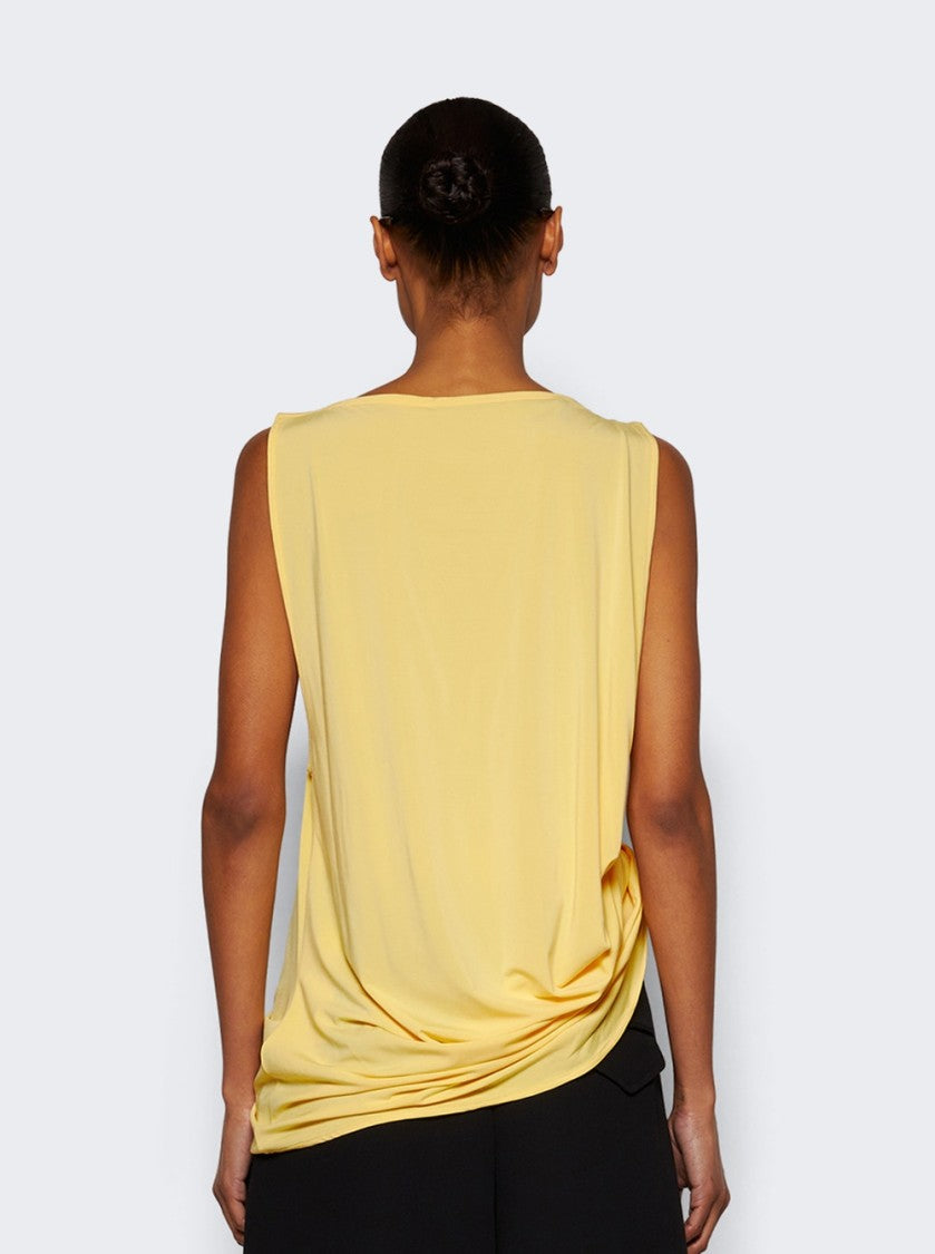Jacquemus Peplo Top Yellow