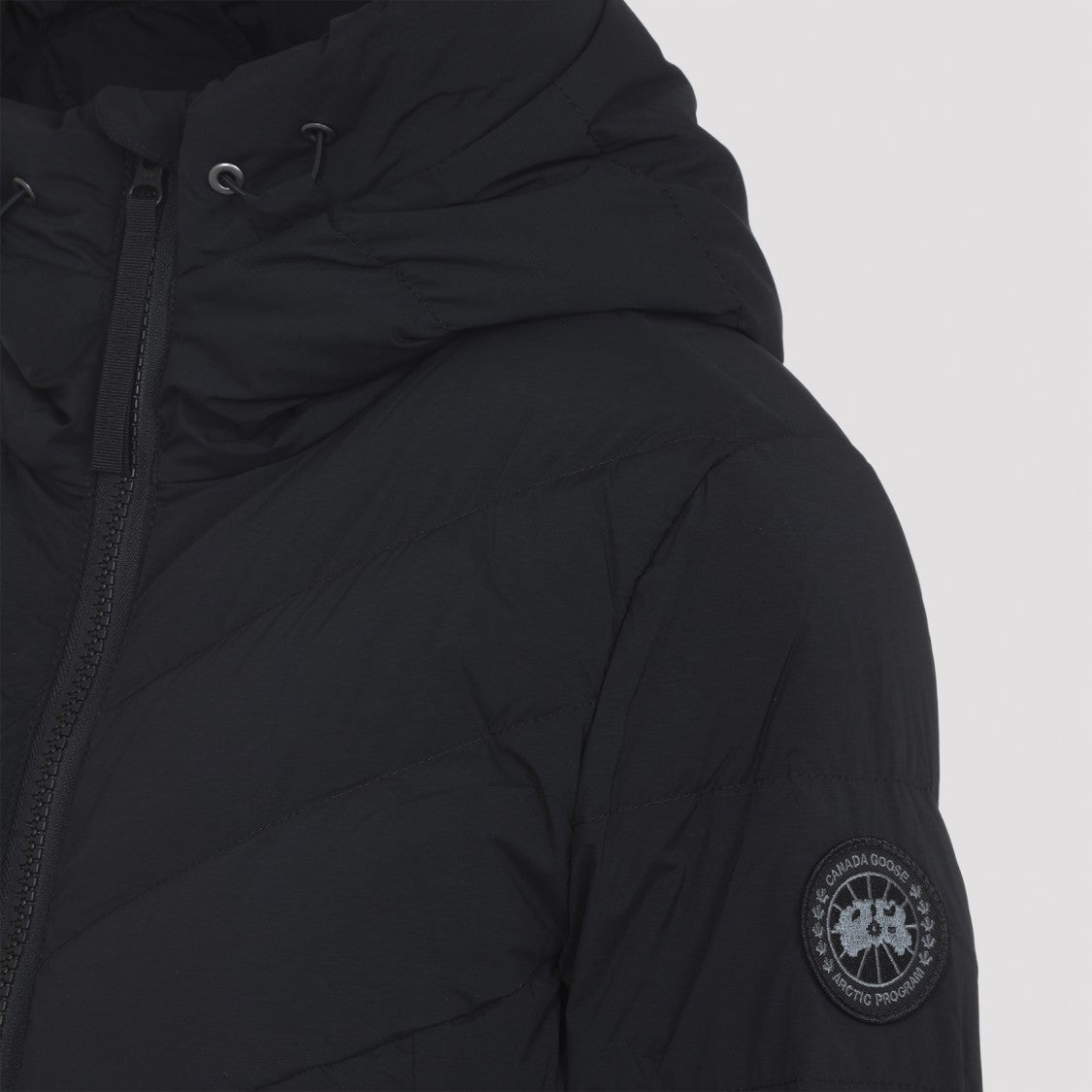 Canada Goose Feather-Filled Quilted Black Polyamide Claire Jacket