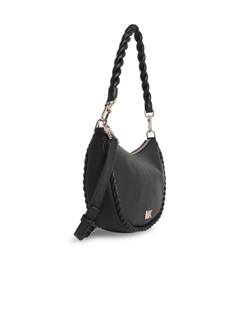 Michael Michael Kors 'Kyla' Black Leather Bag