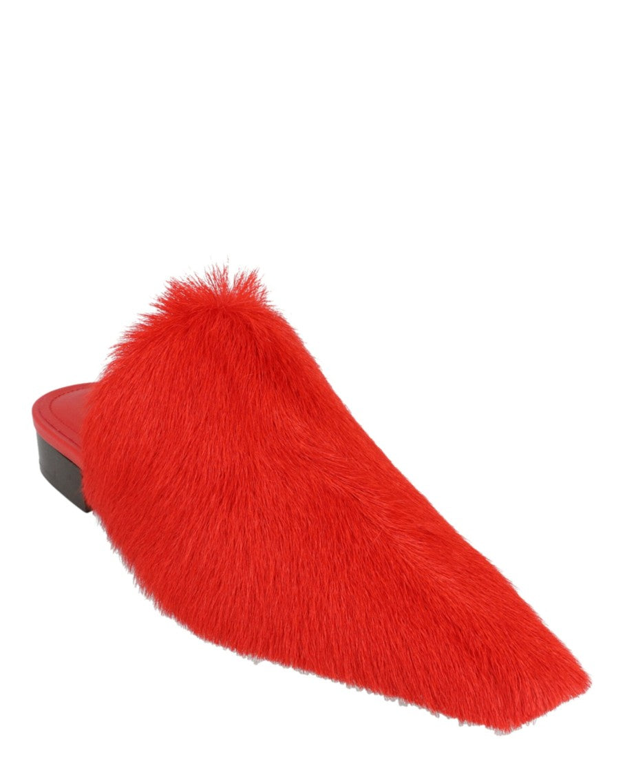 Ferragamo Selestina Fur Mules
