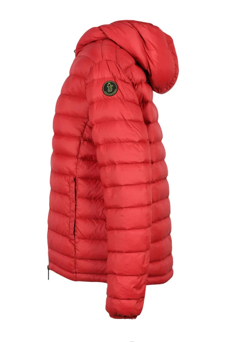 Centogrammi Down Jacket With Zip - Red