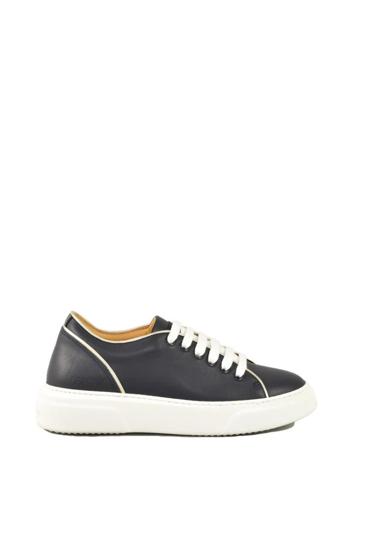 A.Testoni Women's Sneaker - Indigo