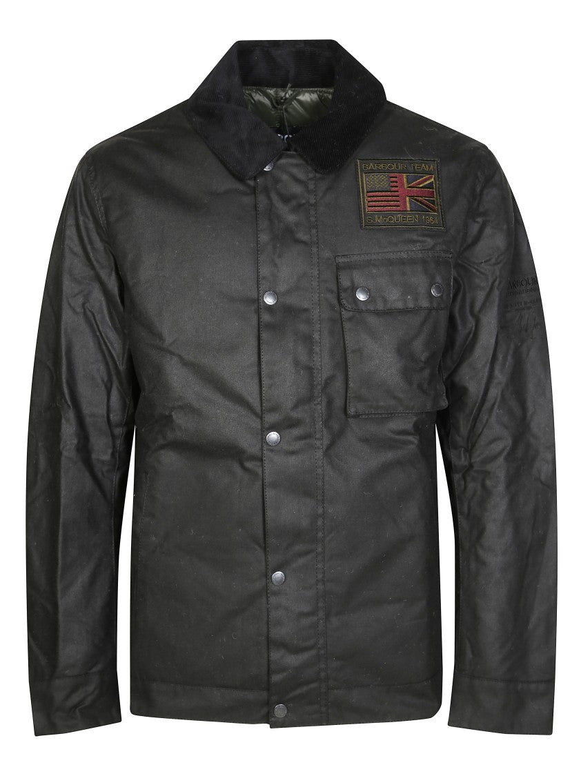 Barbour Rugged Workers Matte Waxed Cotton Jacket