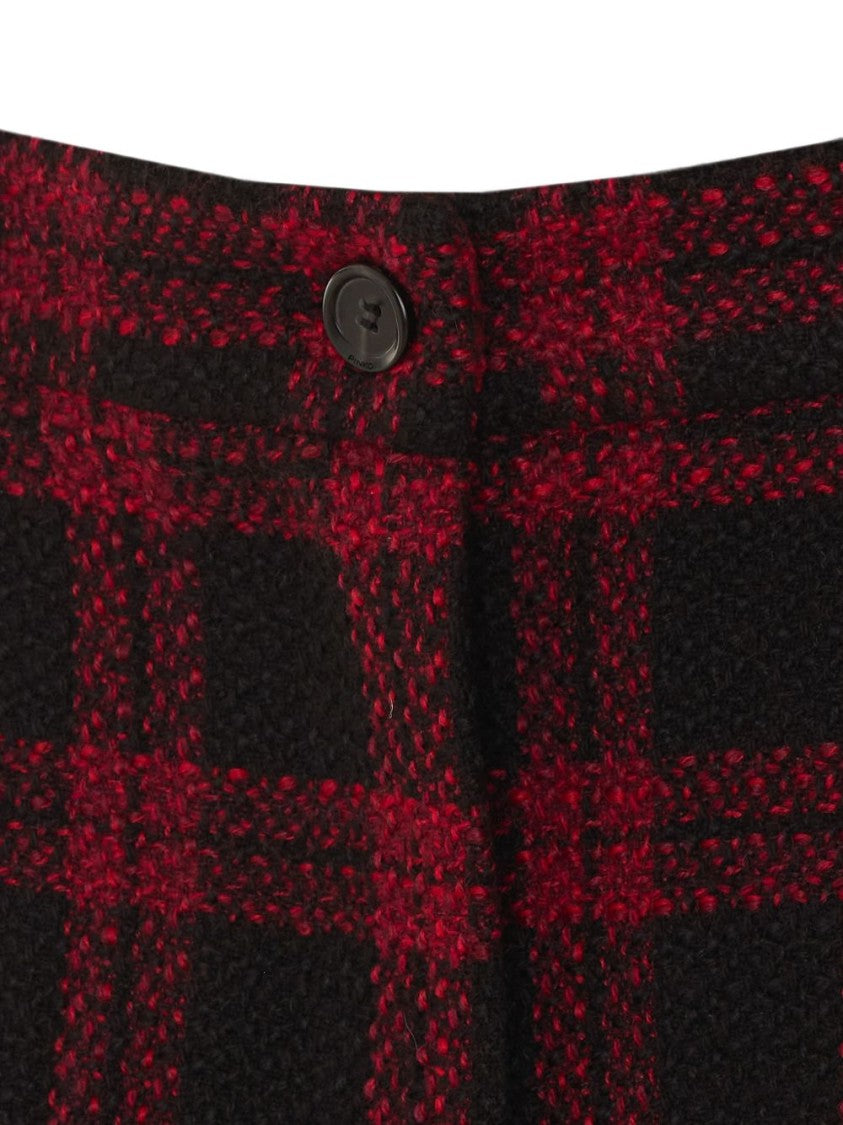 Pinko Tailored Bold Checkered Pants