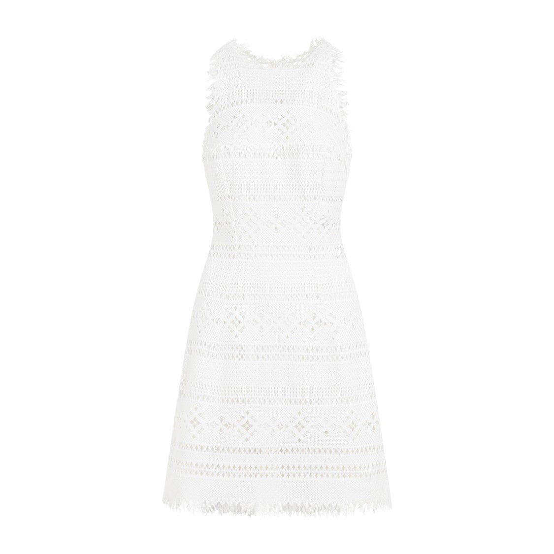 Ermanno Scervino White Polyester Dress