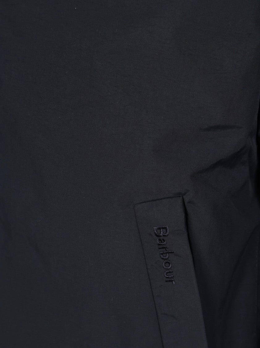 Barbour Zip-Closure Bomber Jacket With Shirt Collar