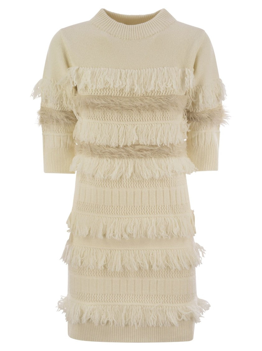 Vanisé Wool And Cashmere Blend Dress