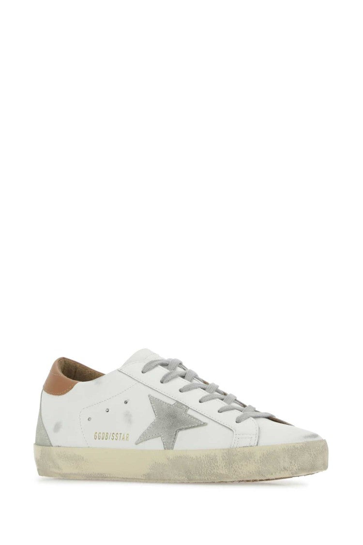 Golden Goose Low-Top Sneakers With Vintage Aesthetic