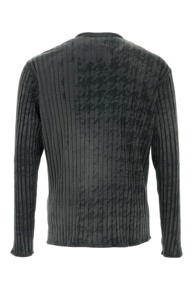 Diesel Ribbed Black Sweater