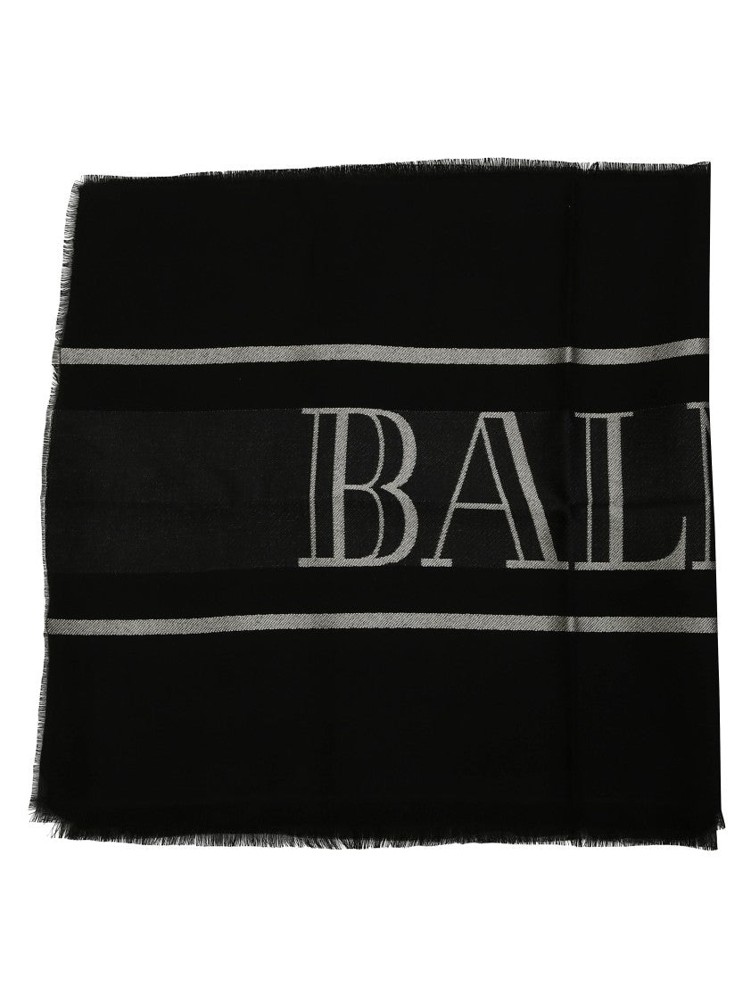 Balmain Fringed Edge Scarf