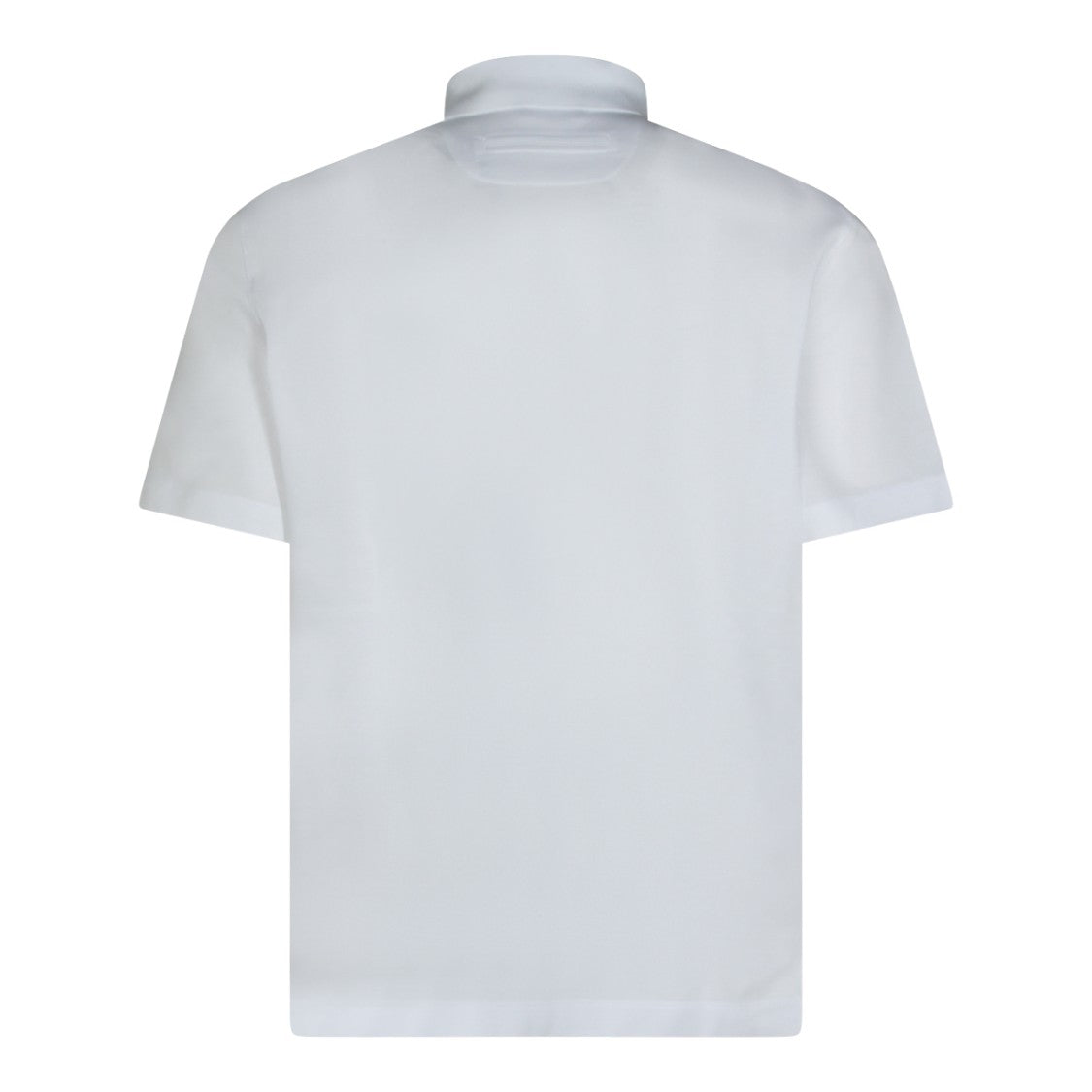 Zegna White Cotton Polo Shirt Polo Shirt