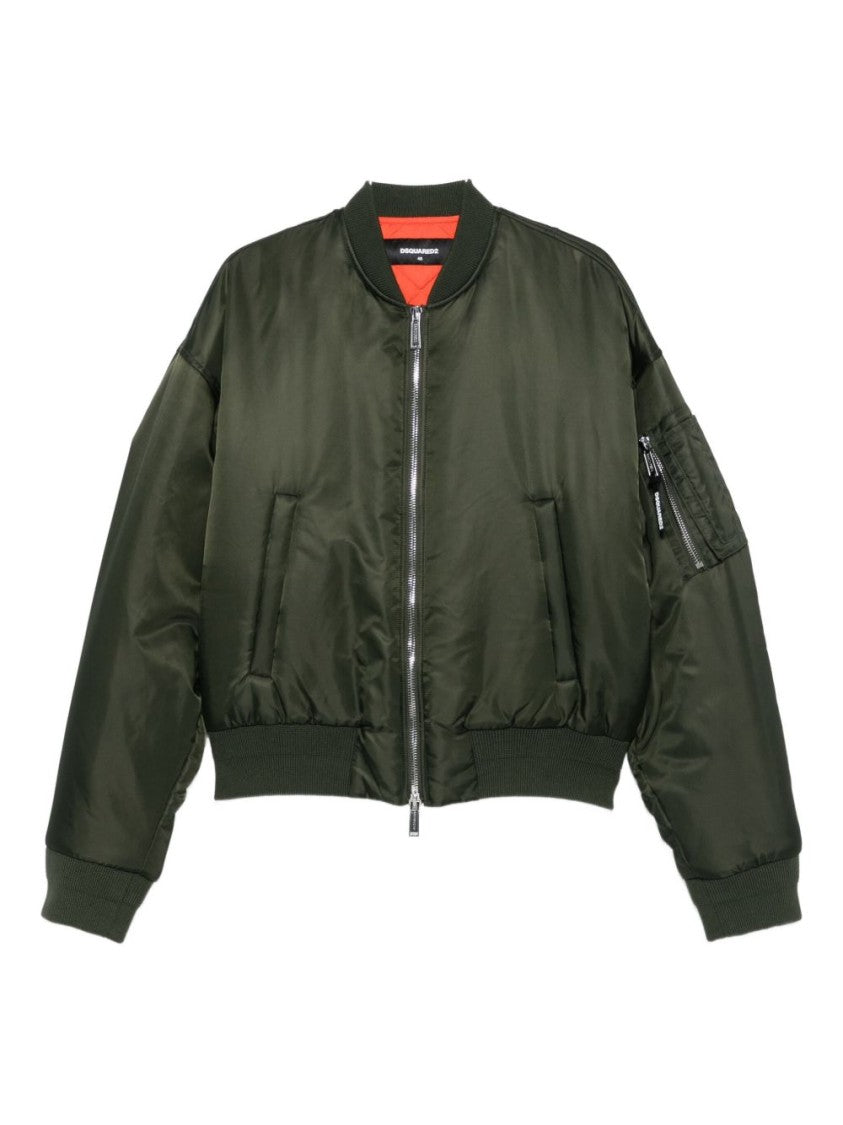 Dsquared2 Deep Green Bomber Jacket