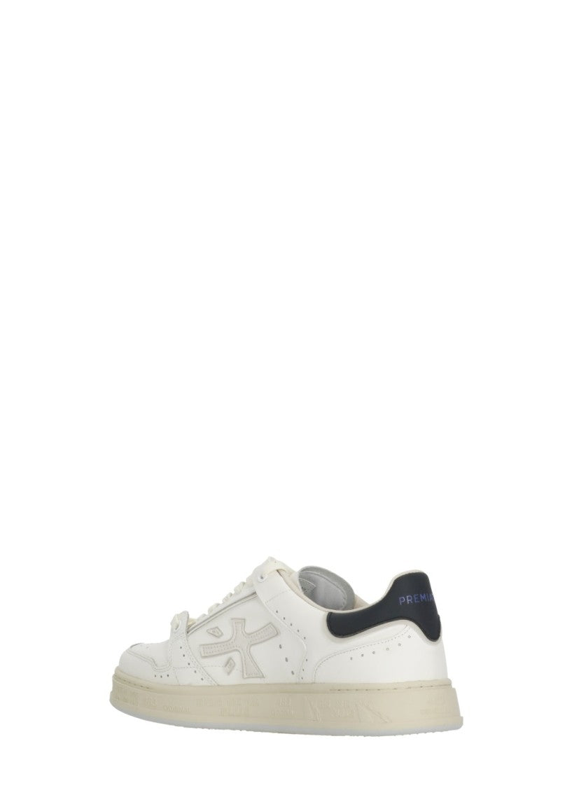Prmt White Quinn 8209 Lettering Sneakers
