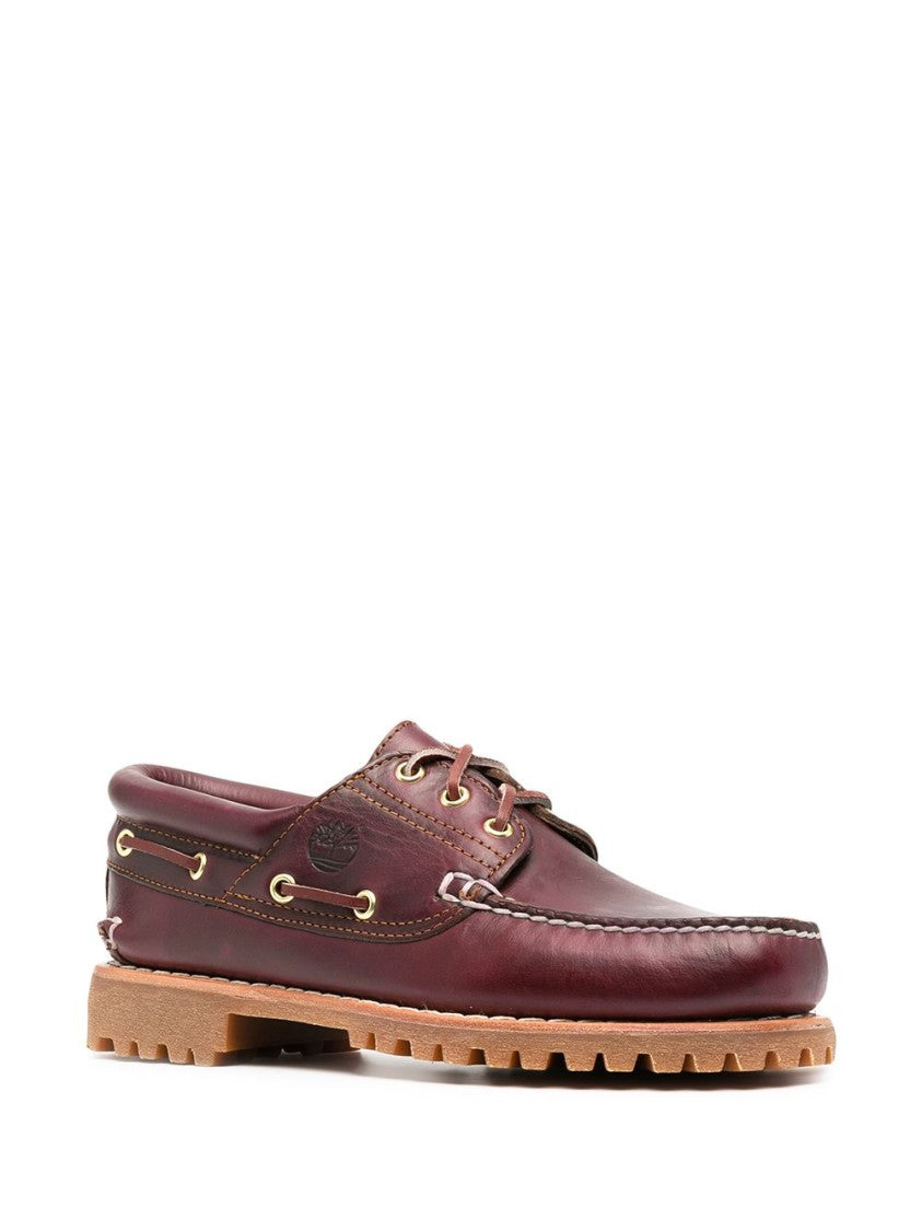 Timberland Moccasin-Inspired Purple Flat Shoes