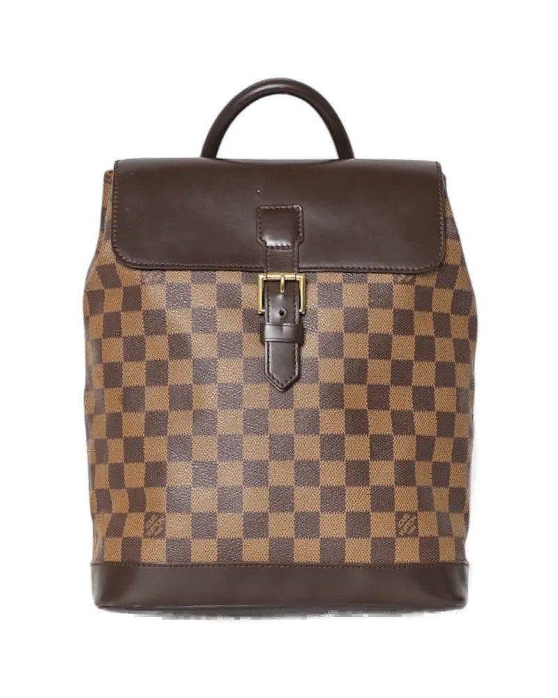 Louis Vuitton Soho Mm In Damier Ebene