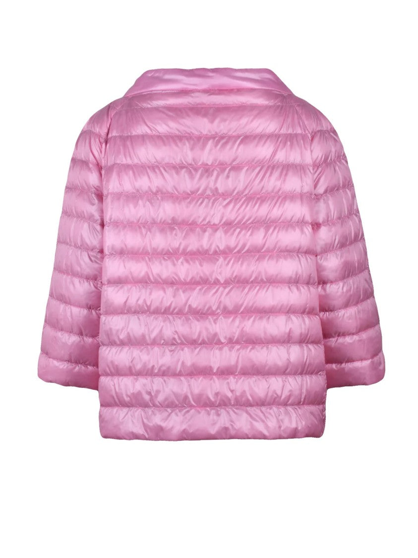 Herno Light Down Cape - Pink