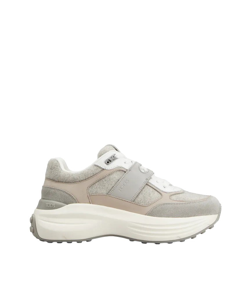 Tod's Contemporary Lace-Up Sneakers With Elegant Design