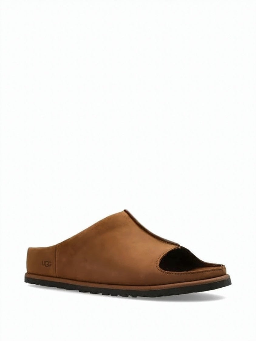 Ugg Nubuck Slip-On Mules With Cushioned Eva Insole