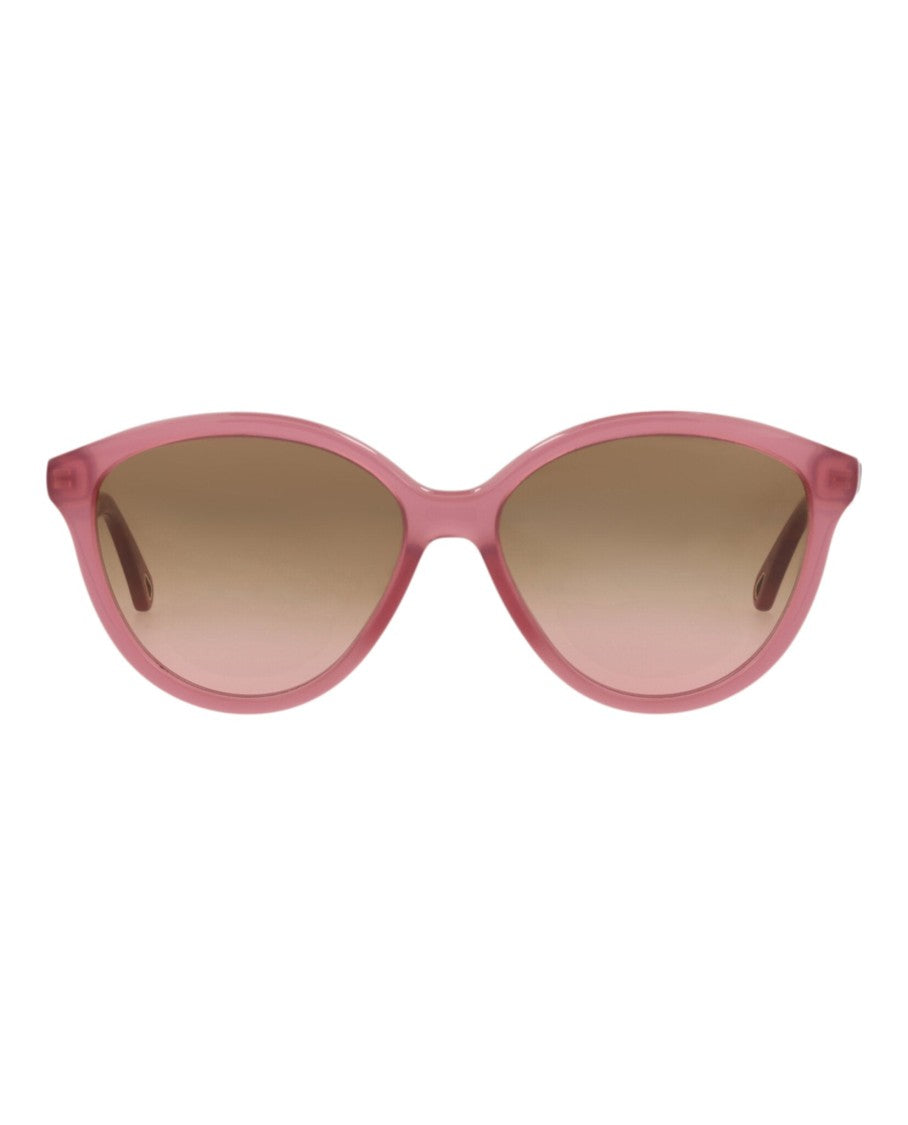 Chloé Round-Frame Bio Acetate Sunglasses
