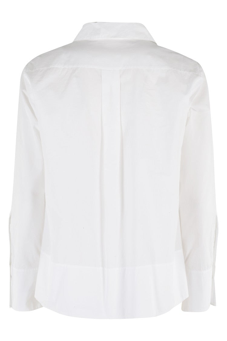 Seventy White Poplin Oversized Shirt