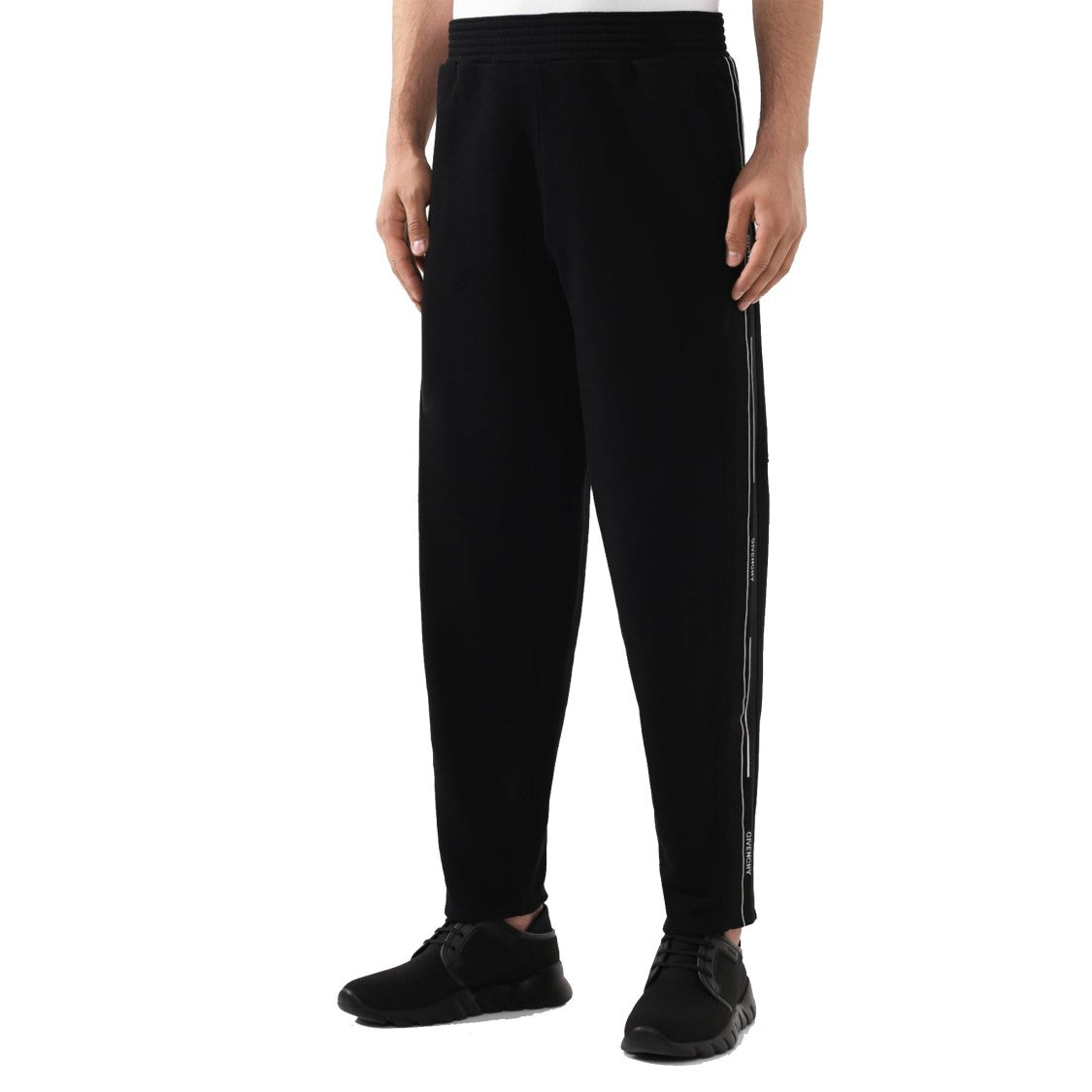 Givenchy Black Cotton Joggers