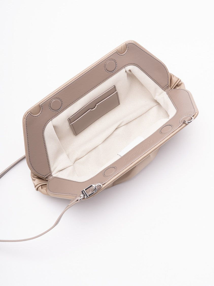 Themoirè `Emera Satin` Clutch Bag