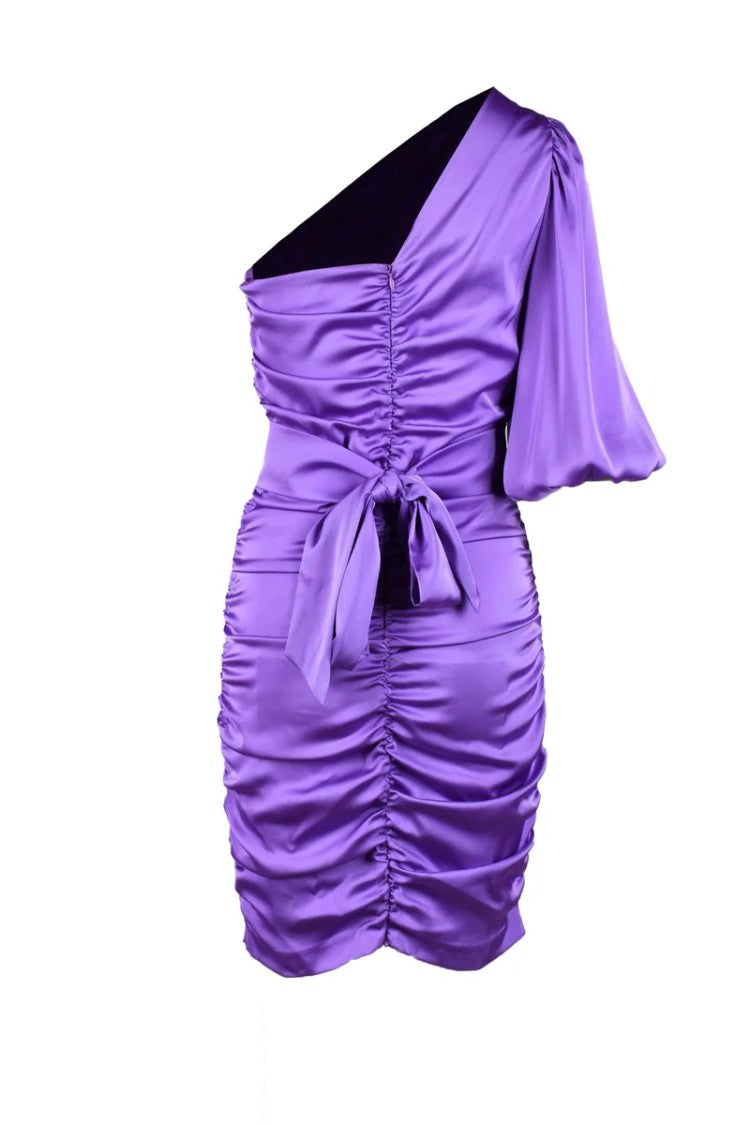 Spell By Access Fashion Polyester Dress - Purple