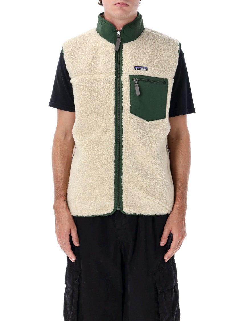 Patagonia Windproof Fleece High-Collar Vest