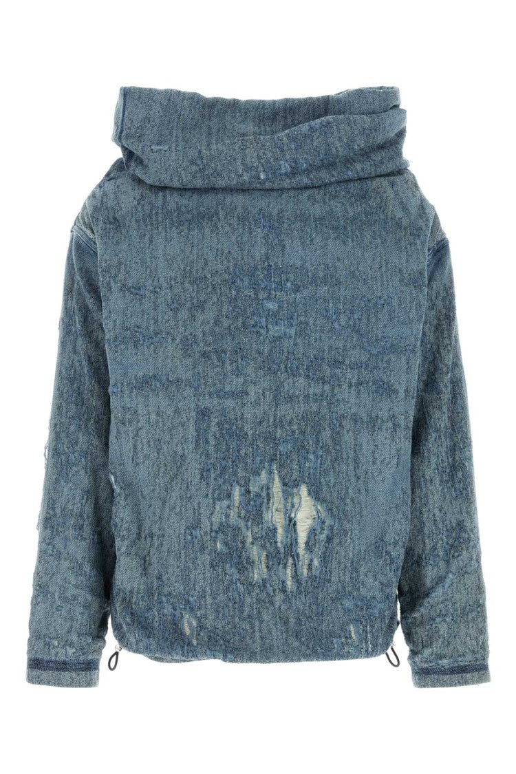Diesel Stretch Denim Sweatshirt
