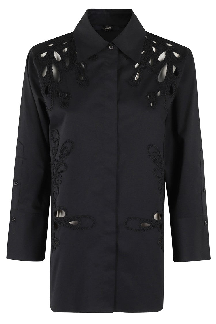 Seventy Shirt Canvas Cotton Plain