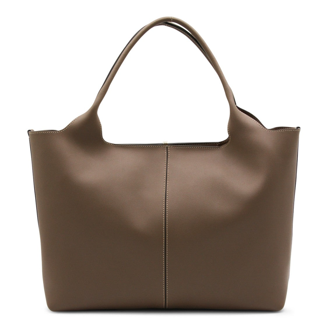 Tod's Brown Leather Top Handle Bag