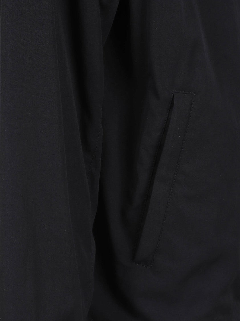 Balenciaga Technical Polyamide Hooded Jacket With Contrast Trim