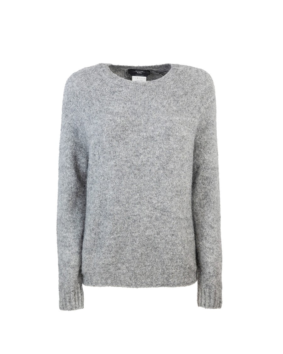 Max Mara Ice Grey Knit Sweater