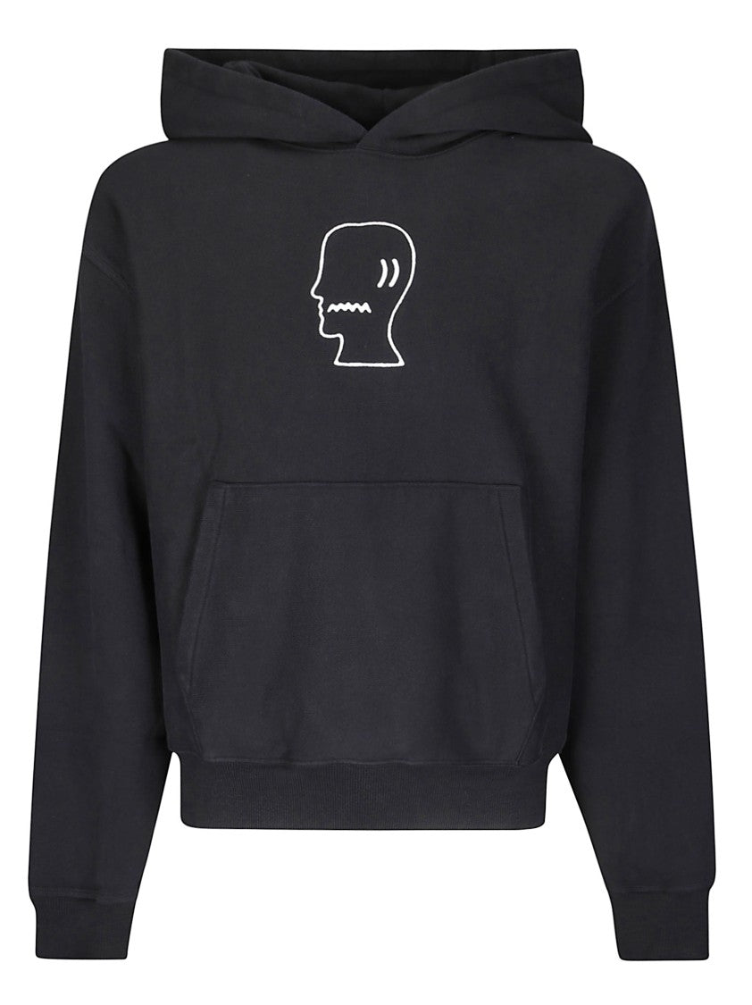 Brain Dead Felpa Brain Dead Logo Head